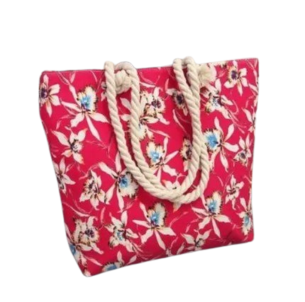 Hemasa  Folding Women Big Size Handbag Tote Ladies Casual Flower Printing Hand Bag