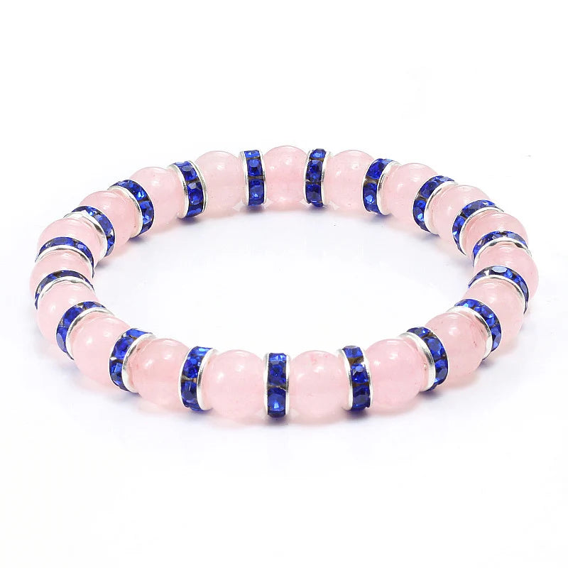 Heamsa  Natural Stone Stretchable  Bracelet