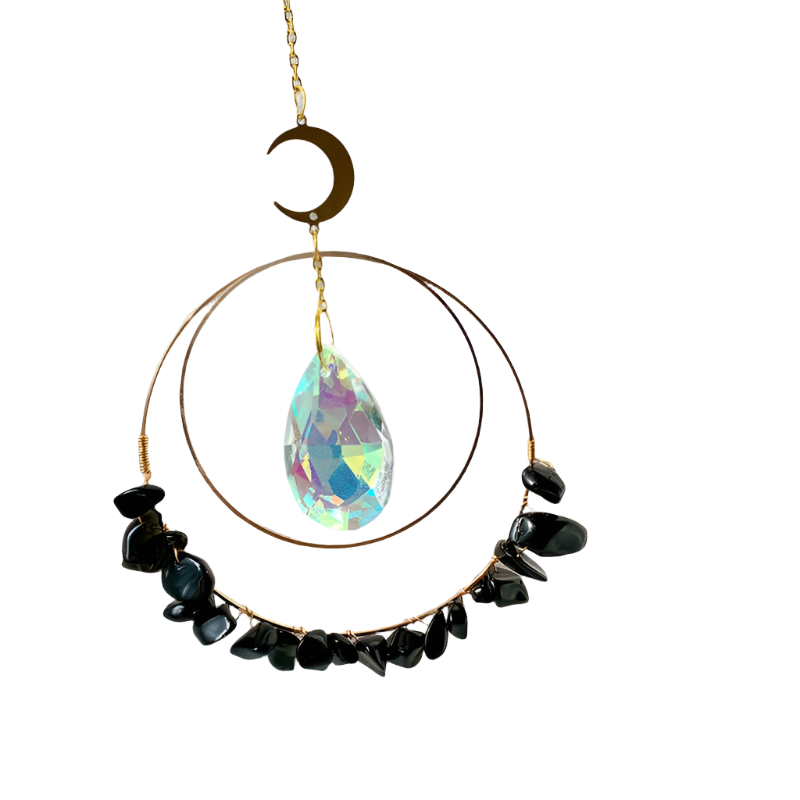 Hemasa  high quality  natural  crystal sun catcher  crystal sun catchers hanging  For Decor