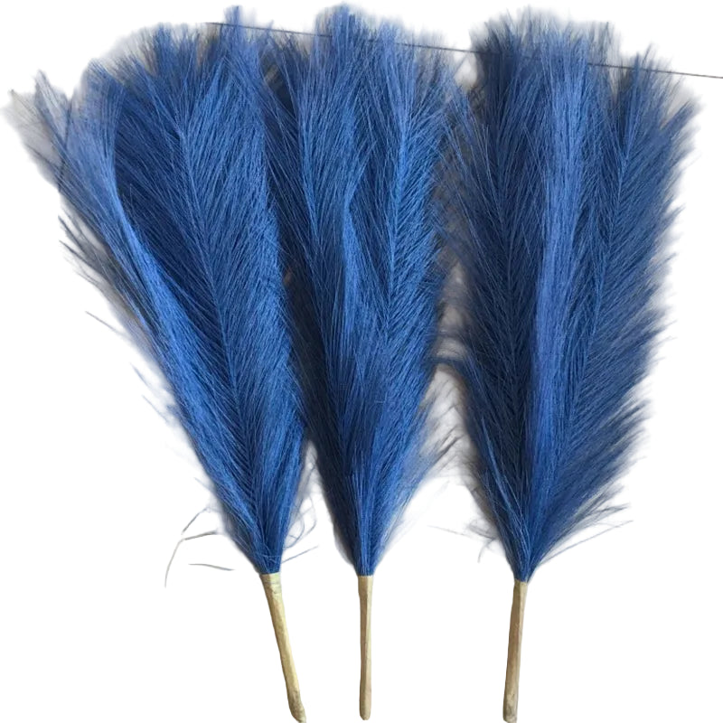 Tejesa 45cm Pampas Grass Simulation  Reed Grass Wedding Decoration Home Bedroom Accessories Wedding Guide Photo PropBackground