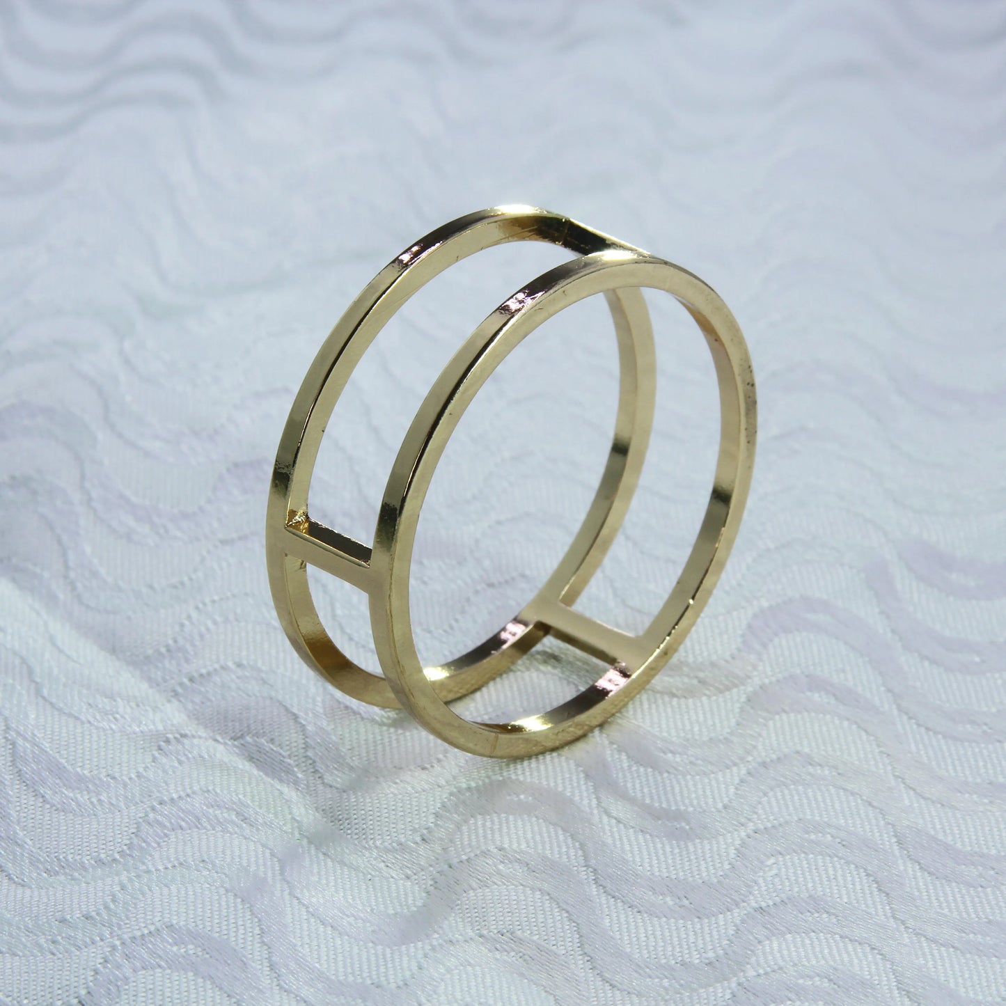 free shipping gold silver metal  napkin ring, napkin holder for wedding,6 pcs qn15062005