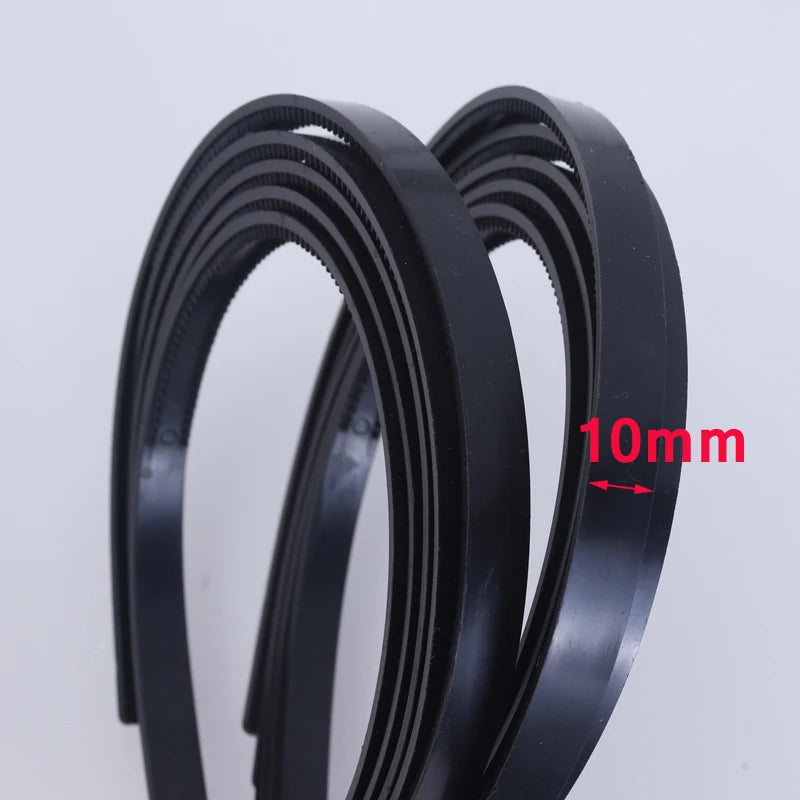 10pcs/lot 8mm /10mm Wide Teeth Hairbands  Girls Plastic Headbands Lady Jewelry Findings Diy Tools White Black  Hair Accessory