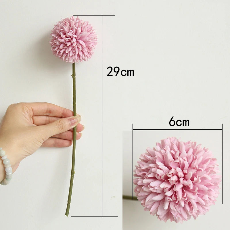 Tejesa 15Pcs Hydrangea Artificial Flowers Bouquet For Home Bedroom Decor Wedding Decoration Craft Vases Flower Arrangement Accessories