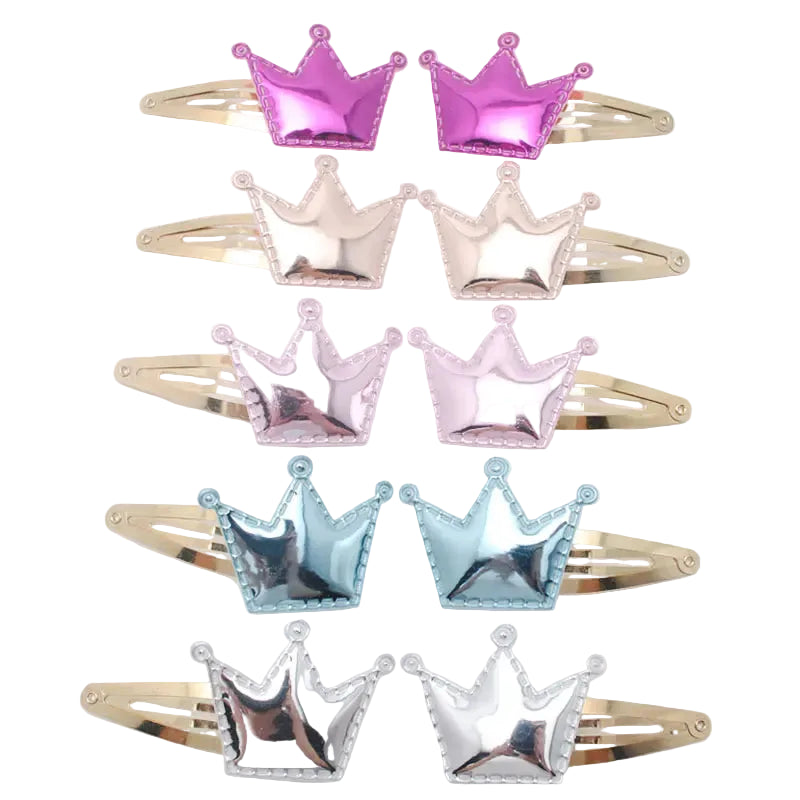 Tejesa 20pcs/lot Girls Hairclips Glitter Heart  Birthday Gift Baby Girls / Kids  Hair Clip For Children