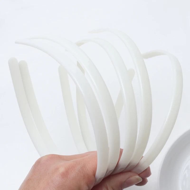 10 Pcs New Women Abs Headbands Girls Flat Hairbands  Hair Hoop Diy Tools Hair Accessories