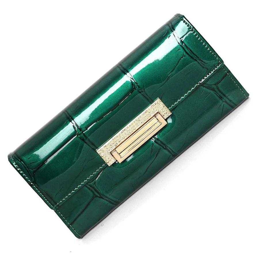 Hemasa Leather Wallet  for Women / Classic Fashion Clutch Purse