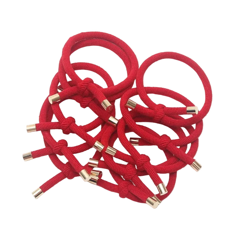 Tejesa 20PCS Women Elastic Hair Rubber Bands High Quality Girls Hair Bands Hair Scrunchies Gold Plated  Hair Accessories Hair Gum/Tie