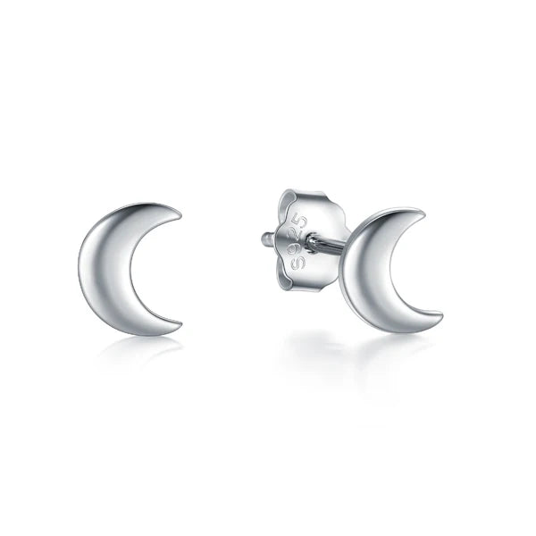 Modian Hot Sale 100% 925 Sterling Silver Cute Small Hearts Stud Earrings For Women Fashion Round Luxury Lightning Fine Jewelry