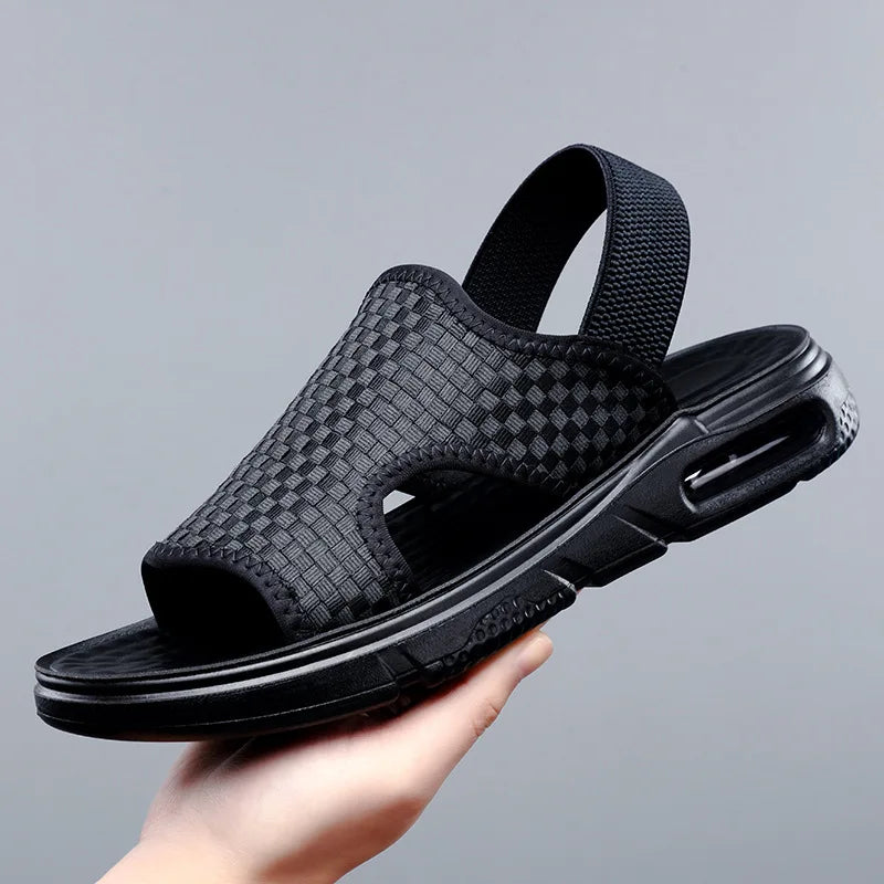 Hot Wholesale Summer New Men Sandals Fashion Slippers Men shoes Outdoor Beach Casual Shoes Cheap Male Daily Shoes Dropshipping