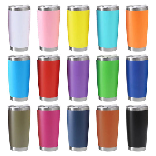 Hemasa 20oz Thermoses Thermal Vacuum Flasks Beer Mug Stainless Steel Thermos Tea Coffee Water Bottle Insulated Tumbler Drinkware Mugs