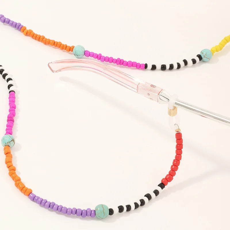 Hemasa Bohemian Style Colorful Beads Eyeglasses Chain / Sunglasses Chain Glasses