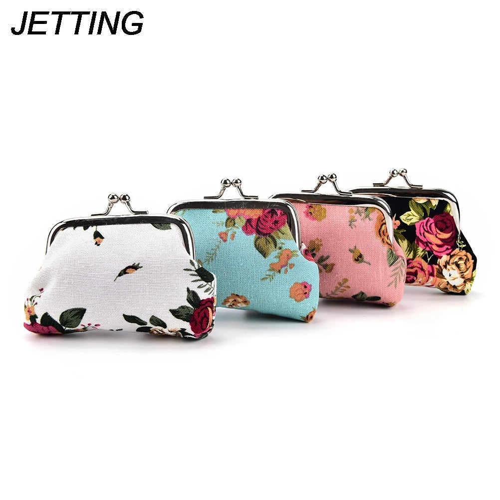 Hemasa  Roses Mini Coin Purses Zero Wallet ,lady Zero Wallets and coin Bag Child Girl Women Change Purse