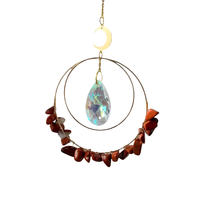 Hemasa  high quality  natural  crystal sun catcher  crystal sun catchers hanging  For Decor