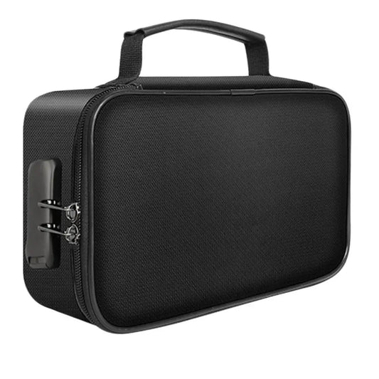 Hemasa Fireproof Document Storage Bag With Lock Waterproof 3-layer File Safe Tickets Certificate Passport Briefcase Organizers