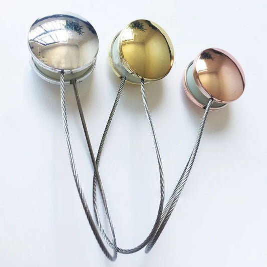 1PCs Cat-eye Resin Magnet Curtain Buckles Tiebacks Magnetic Buckle Holder High Quality Window Curtains Accessories Home Decor