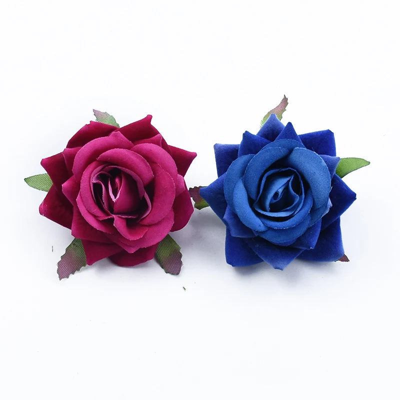 Tejesa 100 pieces  wedding decorative flowers/Roses  wall home decoration accessories Artificial flowers a cap gifts box