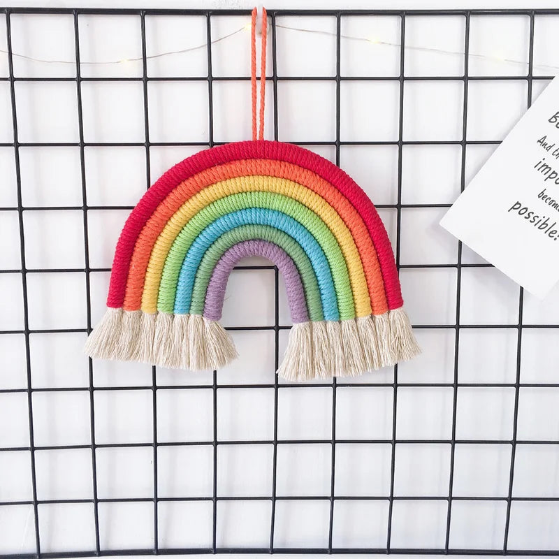 Hemasa Rainbow Hanging Decor /Macrame Home Decoration