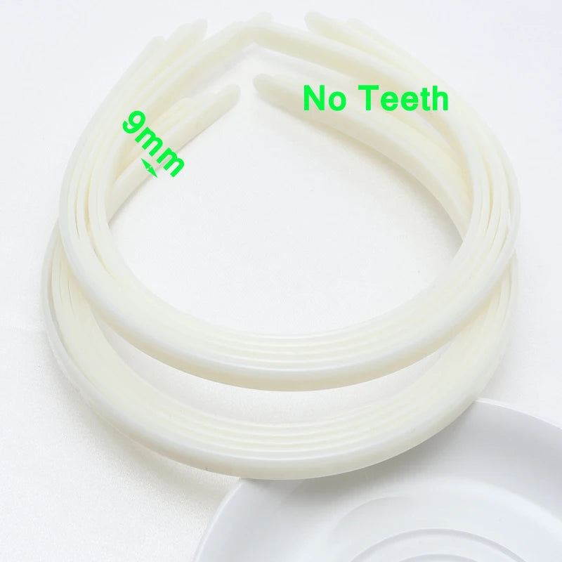10 Pcs New Women Abs Headbands Girls Flat Hairbands  Hair Hoop Diy Tools Hair Accessories