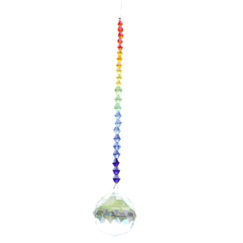 Hemasa 1PCS Hanging Window Crystals Chakra Crystal  Suncatchers Prisms Pendant