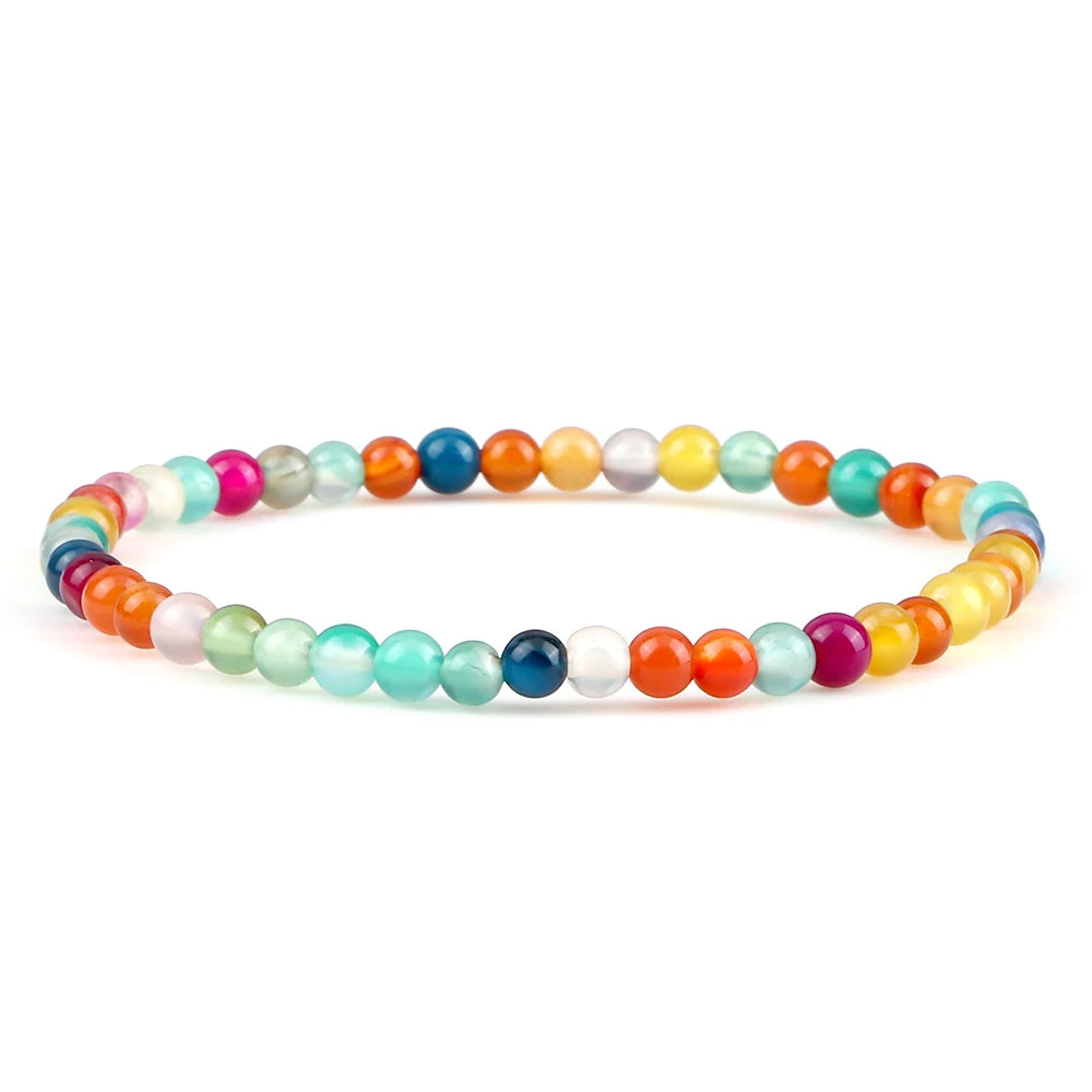 Hemasa 8mm Natural Stone Beads Bracelets