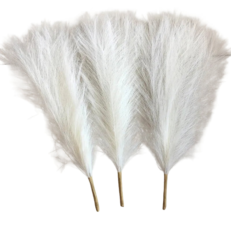 Tejesa 45cm Pampas Grass Simulation  Reed Grass Wedding Decoration Home Bedroom Accessories Wedding Guide Photo PropBackground