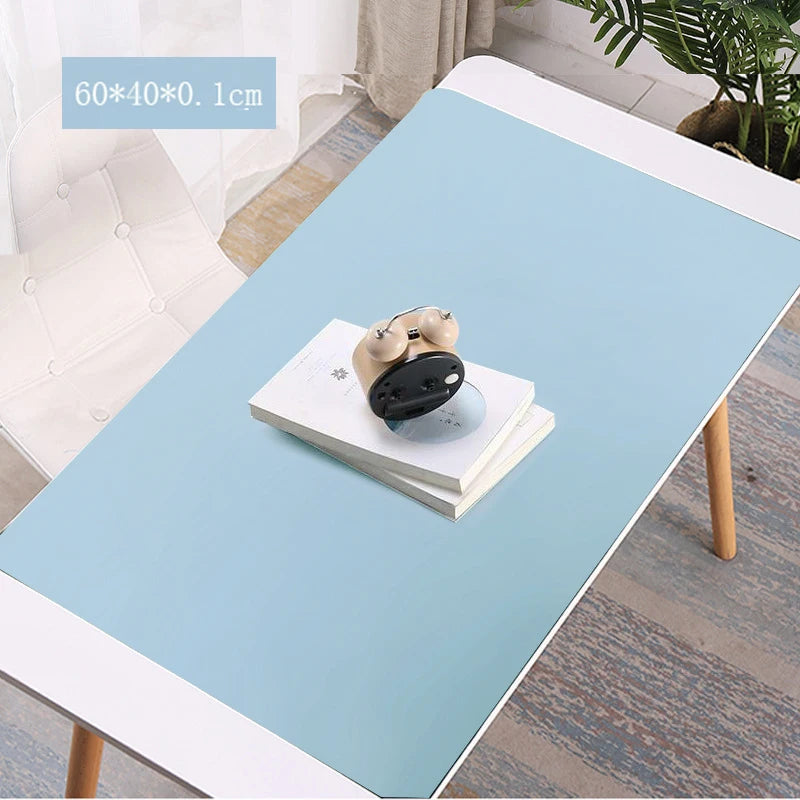 Tejesa 60*40cm  Large Size Silicone Placemat Heat Insulation Cup Pad Tablecloth Table Mat Non-Slip Bowl Cup Coaster Kitchen Accessories