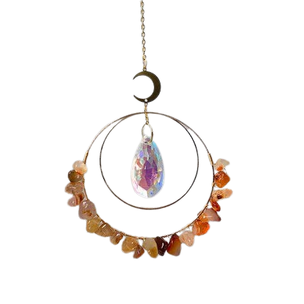 Hemasa  high quality  natural  crystal sun catcher  crystal sun catchers hanging  For Decor