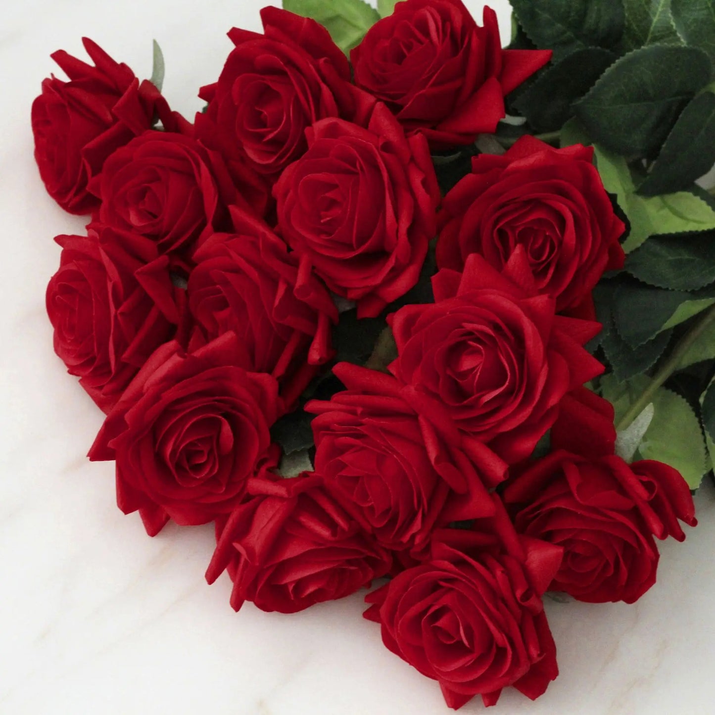 15Pcs/lot High Quality Artificial Flowers Decor Rose Latex Flower Home Decoration Real Touch Rose Wedding Bridal Bouquet Flower