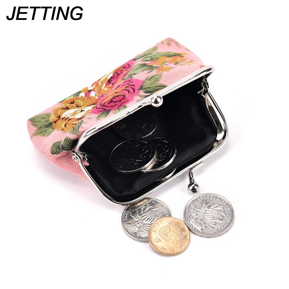 Hemasa  Roses Mini Coin Purses Zero Wallet ,lady Zero Wallets and coin Bag Child Girl Women Change Purse