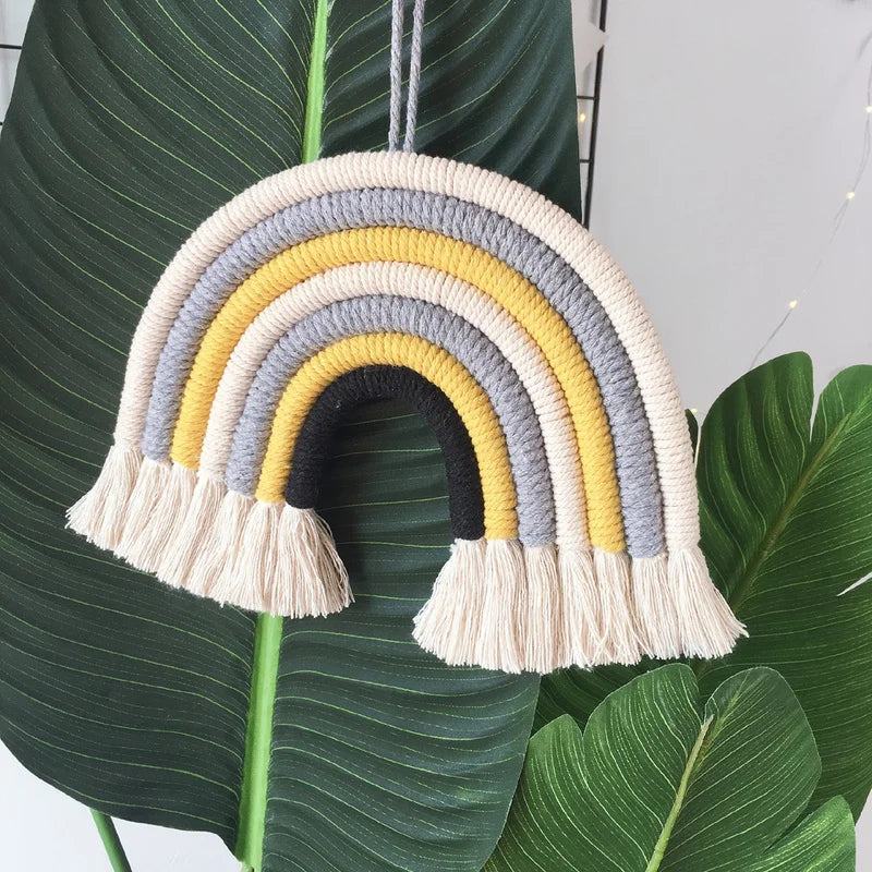 Hemasa Rainbow Hanging Decor /Macrame Home Decoration