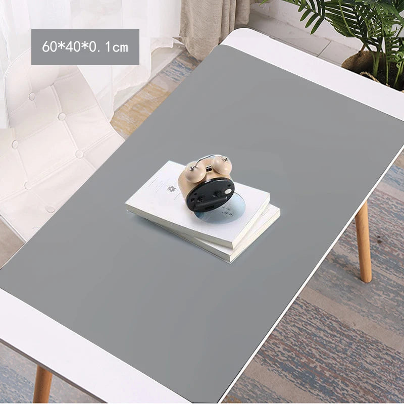 Tejesa 60*40cm  Large Size Silicone Placemat Heat Insulation Cup Pad Tablecloth Table Mat Non-Slip Bowl Cup Coaster Kitchen Accessories