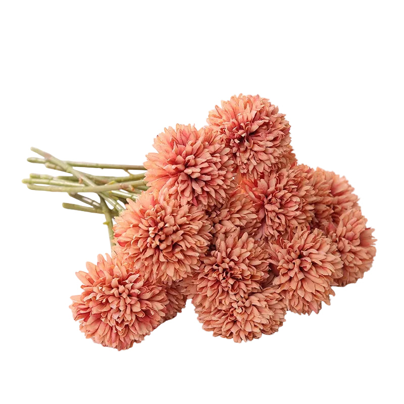 Tejesa 15Pcs Hydrangea Artificial Flowers Bouquet For Home Bedroom Decor Wedding Decoration Craft Vases Flower Arrangement Accessories