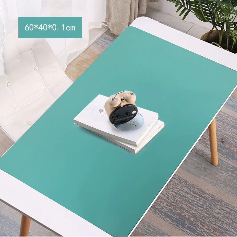 Tejesa 60*40cm  Large Size Silicone Placemat Heat Insulation Cup Pad Tablecloth Table Mat Non-Slip Bowl Cup Coaster Kitchen Accessories