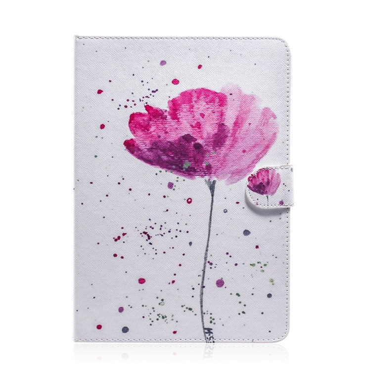 Purple Orchids Pattern Horizontal Flip Leather Case for  iPad Pro 11 inch (2018), with Holder & Card Slot & Wallet, For iPad Pro 11 inch (2018)