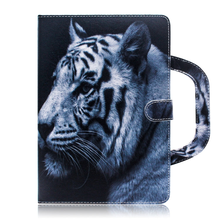 White Tiger Pattern Horizontal Flip Leather Case for iPad Pro 11 Inch (2018), with Holder & Card Slot & Wallet, For iPad Pro 11 Inch (2018)
