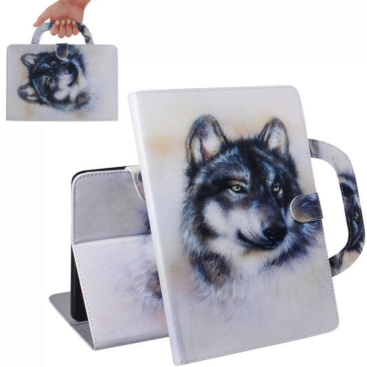 Wolf Pattern Horizontal Flip Leather Case for iPad Pro 11 Inch (2018), with Holder & Card Slot & Wallet, For iPad Pro 11 Inch (2018)
