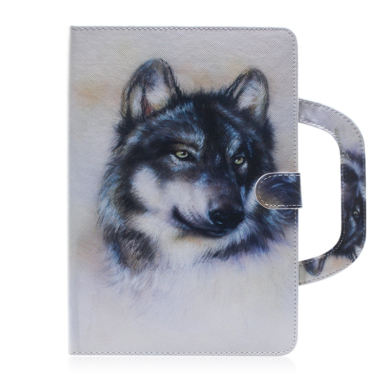 Wolf Pattern Horizontal Flip Leather Case for iPad Pro 11 Inch (2018), with Holder & Card Slot & Wallet, For iPad Pro 11 Inch (2018)
