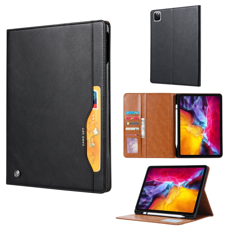 Knead Skin Texture Horizontal Flip Leather Case for iPad Pro 12.9 inch 2018, with Photo Frame & Holder & Card Slots & Wallet & Pen Slot, For iPad Pro 12.9 inch 2018