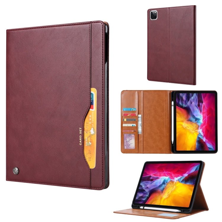Knead Skin Texture Horizontal Flip Leather Case for iPad Pro 12.9 inch 2018, with Photo Frame & Holder & Card Slots & Wallet & Pen Slot, For iPad Pro 12.9 inch 2018