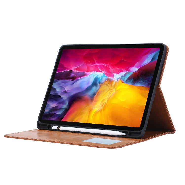 Knead Skin Texture Horizontal Flip Leather Case for iPad Pro 12.9 inch 2018, with Photo Frame & Holder & Card Slots & Wallet & Pen Slot, For iPad Pro 12.9 inch 2018