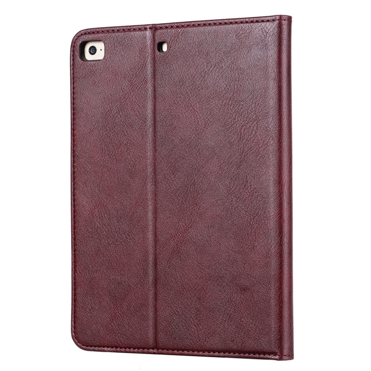 Knead Skin Texture Horizontal Flip Leather Case for iPad Mini 2019, with Photo Frame & Holder & Card Slots & Wallet & Pen Slot, For iPad Mini 2019