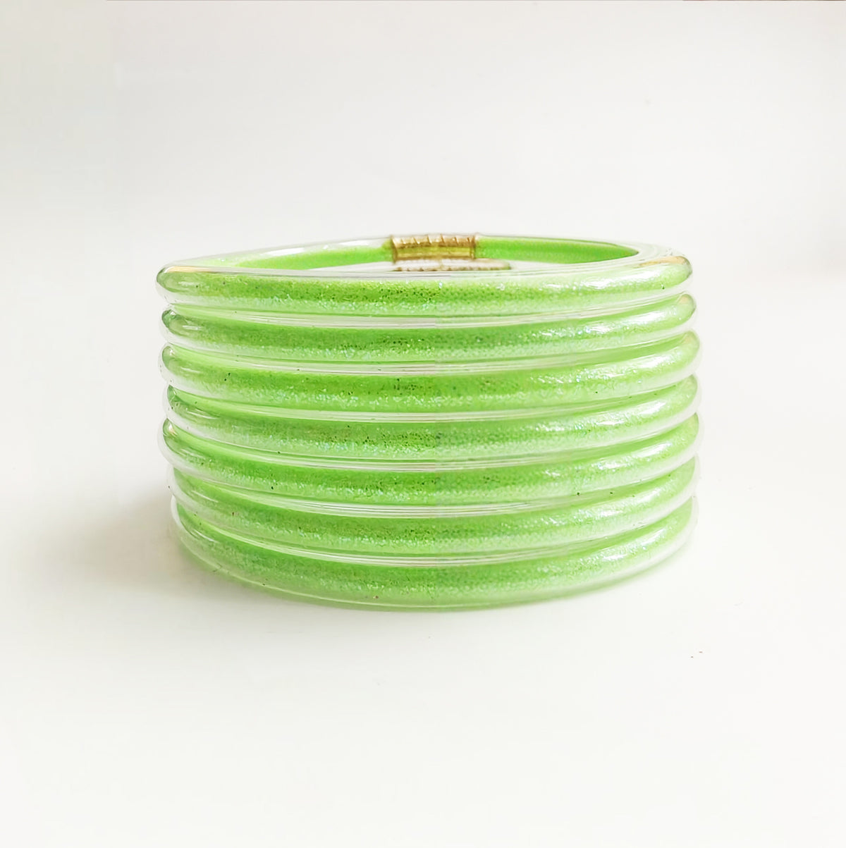 43 Colors Amazon Best-Selling 7-Layer Silicone Rainbow Glitter Bracelet Ribbon Set Women's Bow Glitter Bracelet