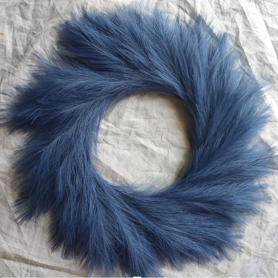 Pop Reed Grass Wreath Nordic ins Wedding Decoration Amazon Cross Border in stock Supply Simulation Wreath