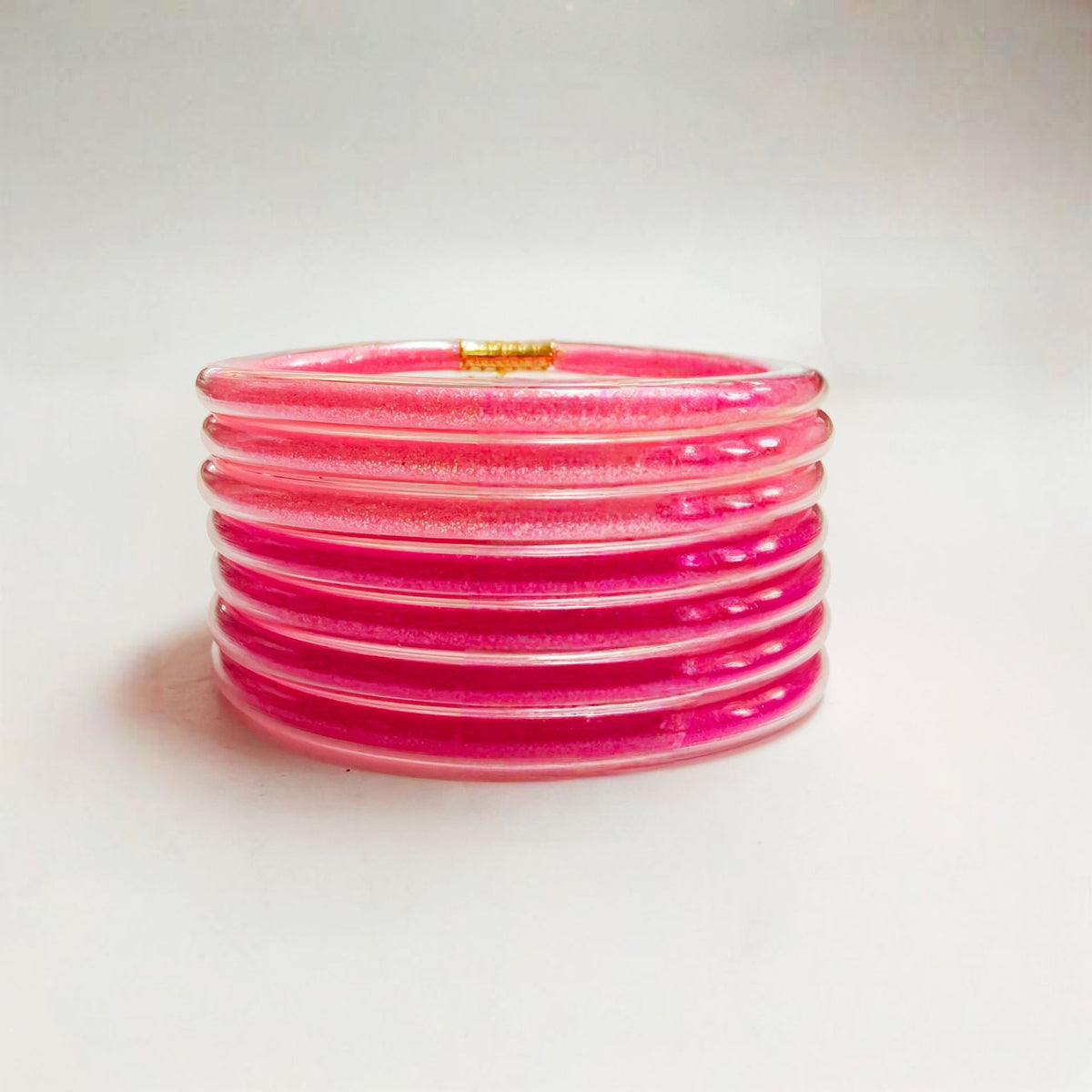 43 Colors Amazon Best-Selling 7-Layer Silicone Rainbow Glitter Bracelet Ribbon Set Women's Bow Glitter Bracelet