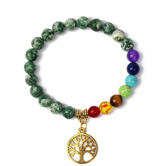 8mm black stone volcanic stone tag life tree shining stone lapis lazuli yellow tiger eye stone yoga bracelet supply d32