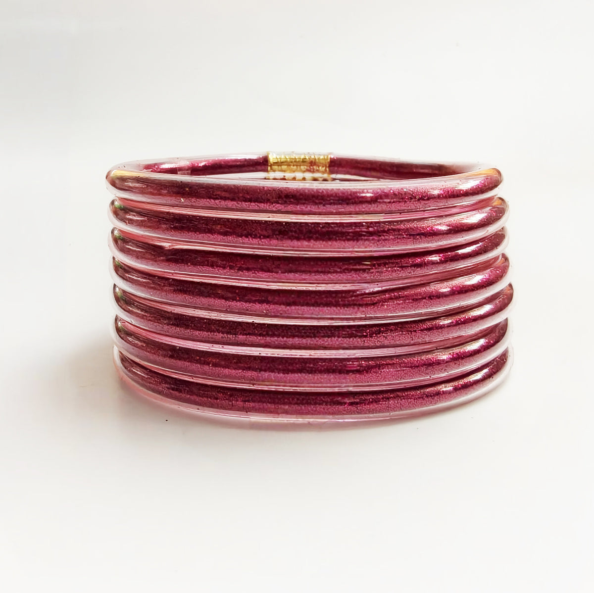 43 Colors Amazon Best-Selling 7-Layer Silicone Rainbow Glitter Bracelet Ribbon Set Women's Bow Glitter Bracelet