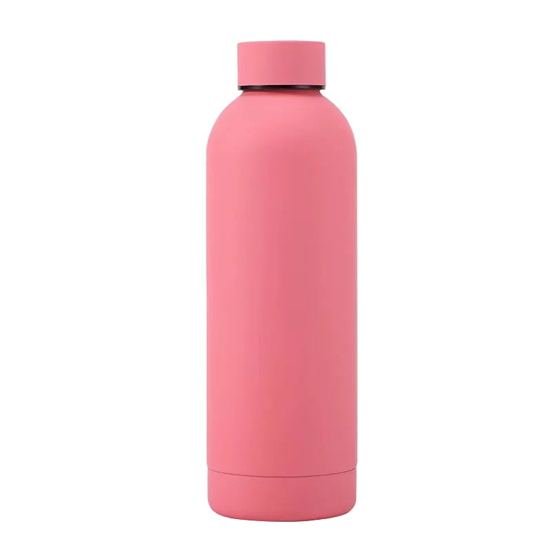 304 stainless steel small-mouth bottle large-capacity thermos outdoor portable sports water bottle vacuum insulation