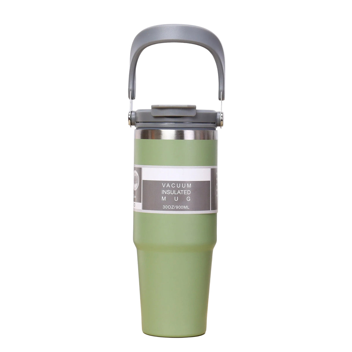Portable Ice Cup 304 Stainless Steel  890ml  Large Capacity Thermos Cup Outdoor Portable with Handle for Car