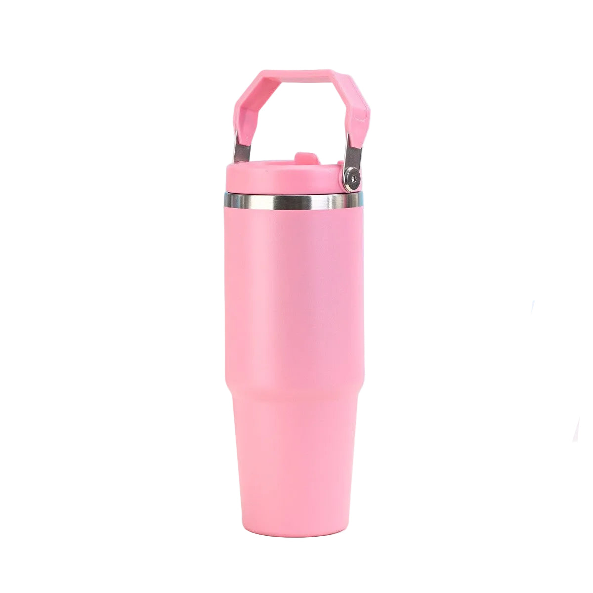 Portable Ice Cup 304 Stainless Steel  890ml  Large Capacity Thermos Cup Outdoor Portable with Handle for Car