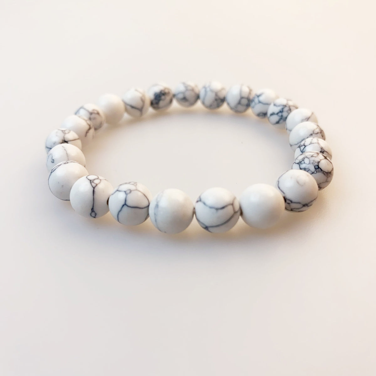 5pcs Natural Turquoise 8mm Beaded Bracelet Unisex Couple Gift Fashion BraceletS